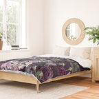Rose Garden - Night II Duvet Cover Gallery Image 2