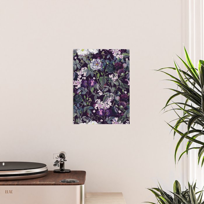 Rose Garden - Night II Poster Gallery Image 2