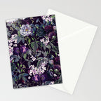 Rose Garden - Night II Stationery Card Gallery Image 2