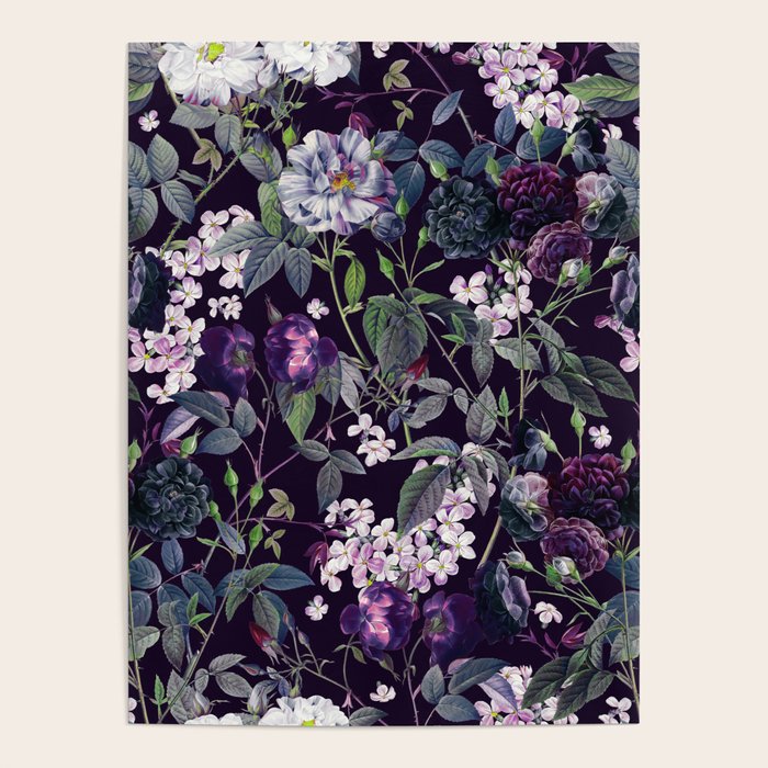 Rose Garden - Night II Poster Gallery Image 4
