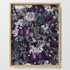Rose Garden - Night II Serving Tray Gallery Image 1
