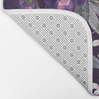 Rose Garden - Night II Bath Mat Gallery Image 2