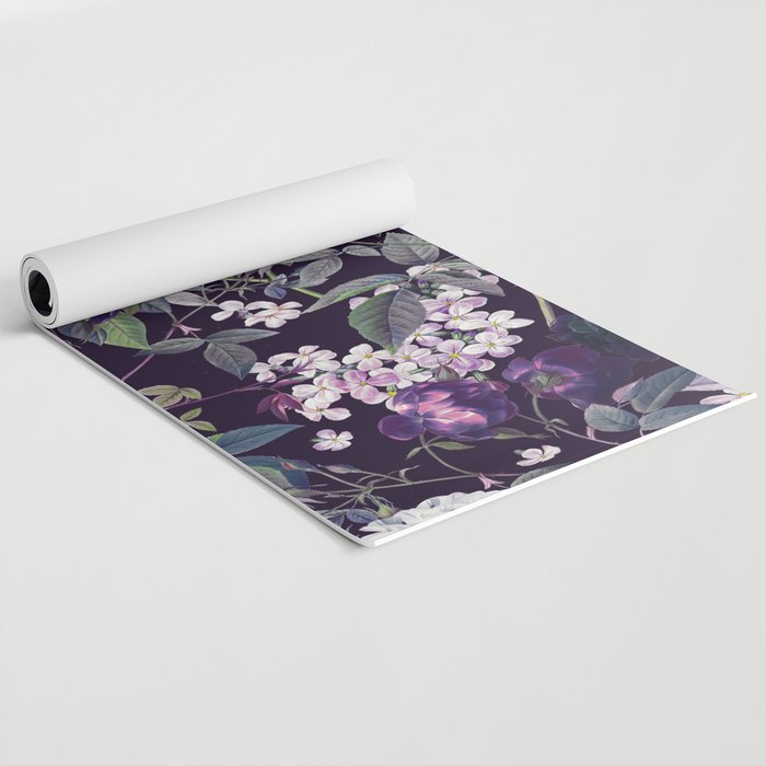 Rose Garden - Night II Yoga Mat Gallery Image 2