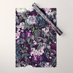 Rose Garden - Night II Wrapping Paper Gallery Image 1