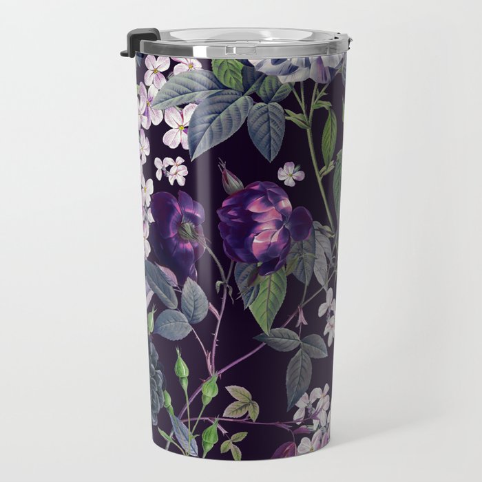 Rose Garden - Night II Travel Mug Gallery Image 3