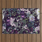 Rose Garden - Night II Outdoor Rug Gallery Image 1