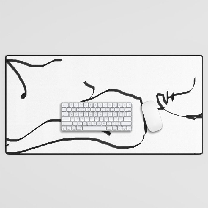 abstract nude Desk Mat Gallery Image 1