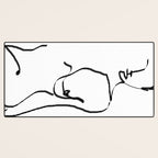abstract nude Desk Mat Gallery Image 3