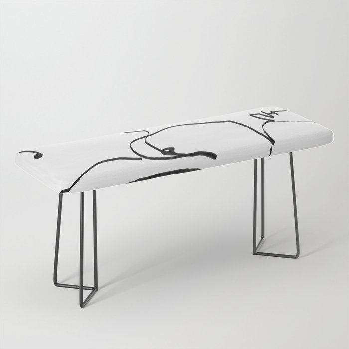 abstract nude Bench Gallery Image 1