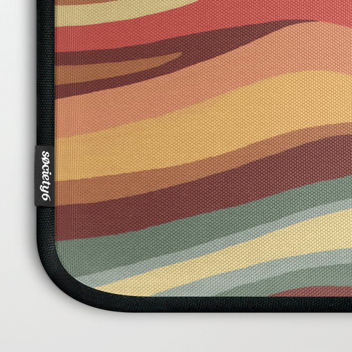 Rainbow cat 1b black magic coffee milk drop Laptop Sleeve Gallery Image 3