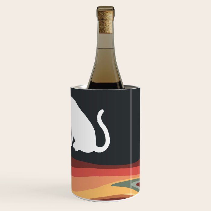 Rainbow cat 1b black magic coffee milk drop Wine Chiller Gallery Image 3