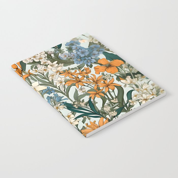 Countryside Bloom Floral Cottage Allure Notebook Gallery Image 2