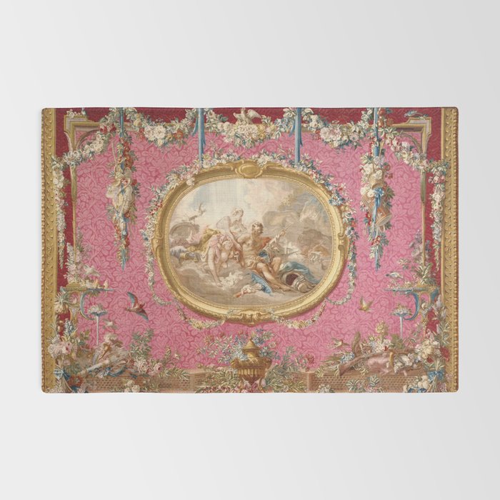 Romantic Venus French Louis XIV Tapestry by Francois Boucher Rug Gallery Image 2