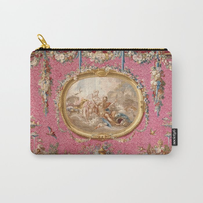 Romantic Venus French Louis XIV Tapestry by Francois Boucher Carry All Pouch Gallery Image 1