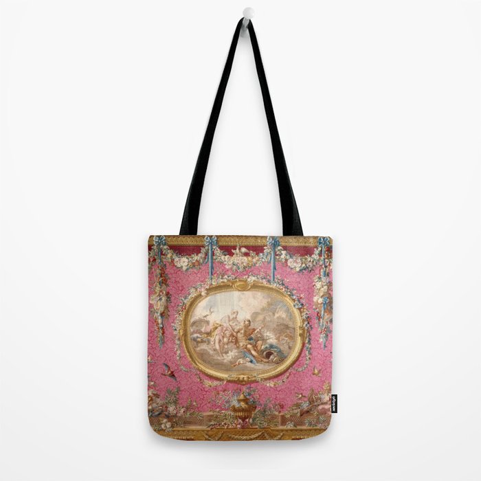 Romantic Venus French Louis XIV Tapestry by Francois Boucher Tote Bag Gallery Image 2