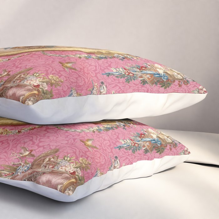 Romantic Venus French Louis XIV Tapestry by Francois Boucher Pillow Sham Gallery Image 3