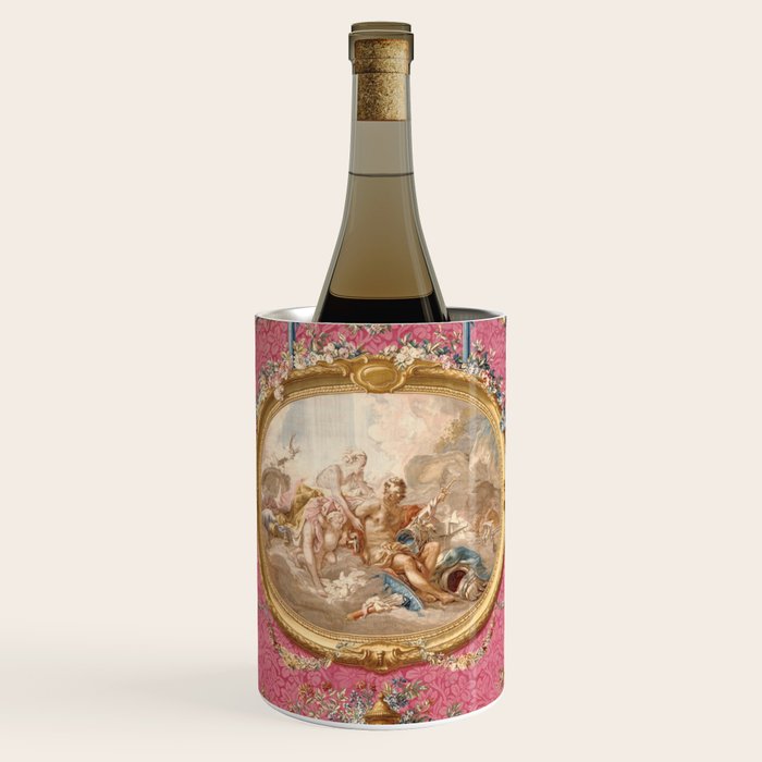 Romantic Venus French Louis XIV Tapestry by Francois Boucher Wine Chiller Gallery Image 1