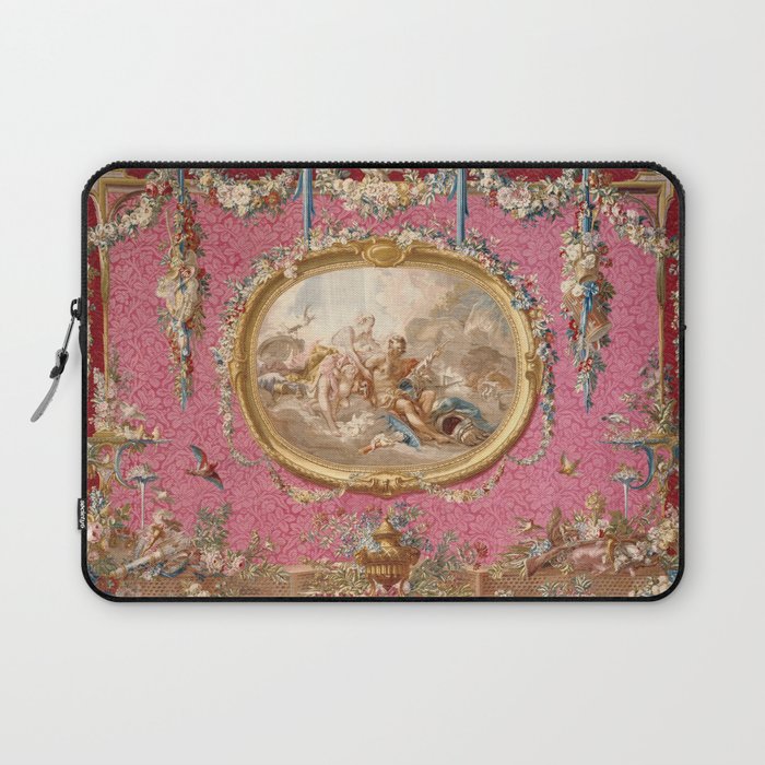 Romantic Venus French Louis XIV Tapestry by Francois Boucher Laptop Sleeve Gallery Image 1