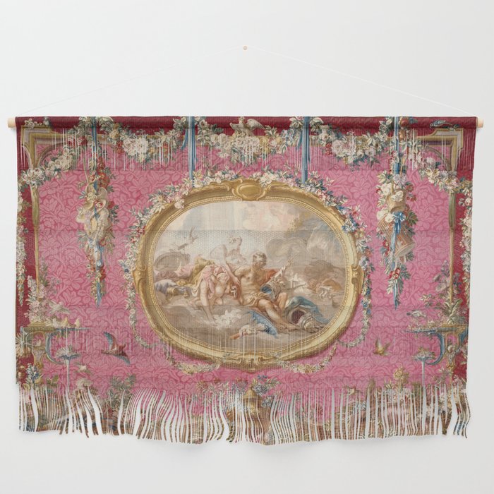 Romantic Venus French Louis XIV Tapestry by Francois Boucher Wall Hanging Gallery Image 1