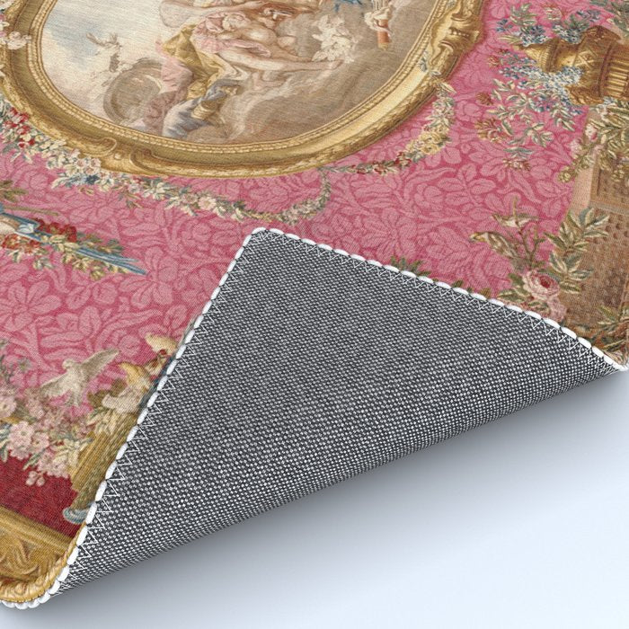 Romantic Venus French Louis XIV Tapestry by Francois Boucher Rug Gallery Image 4
