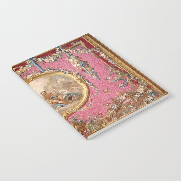Romantic Venus French Louis XIV Tapestry by Francois Boucher Notebook Gallery Image 1