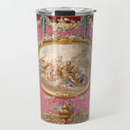 Romantic Venus French Louis XIV Tapestry by Francois Boucher Travel Mug Gallery Image 1