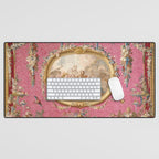 Romantic Venus French Louis XIV Tapestry by Francois Boucher Desk Mat Gallery Image 1