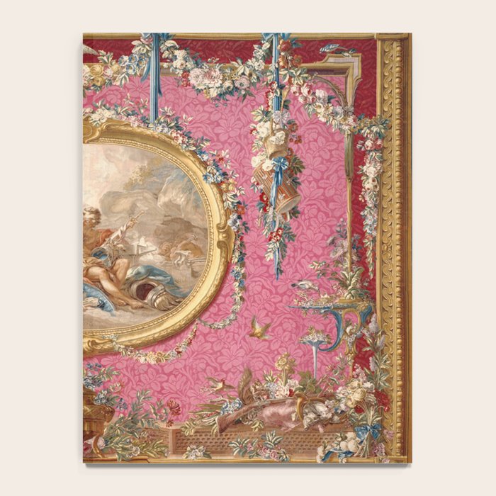 Romantic Venus French Louis XIV Tapestry by Francois Boucher Notebook Gallery Image 4