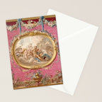 Romantic Venus French Louis XIV Tapestry by Francois Boucher Stationery Card Gallery Image 2