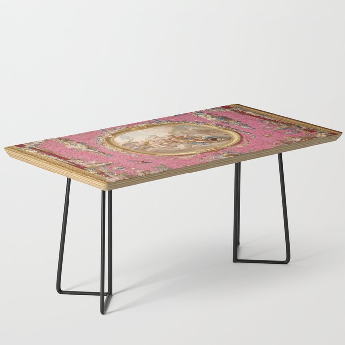 Romantic Venus French Louis XIV Tapestry by Francois Boucher Coffee Table Gallery Image 1