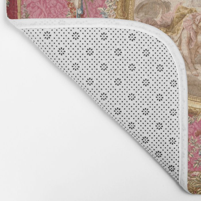 Romantic Venus French Louis XIV Tapestry by Francois Boucher Bath Mat Gallery Image 2