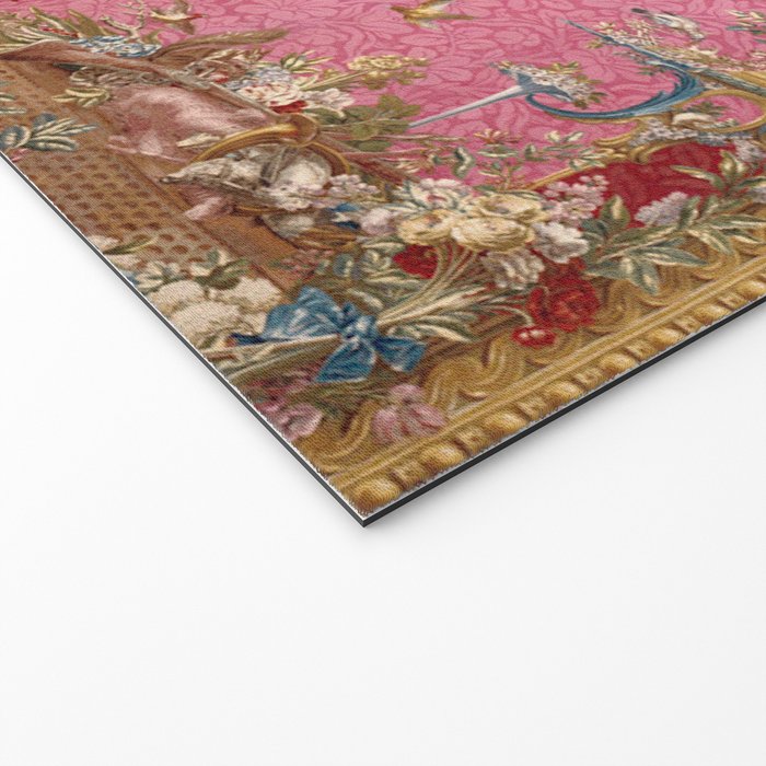 Romantic Venus French Louis XIV Tapestry by Francois Boucher Welcome Mat Gallery Image 2