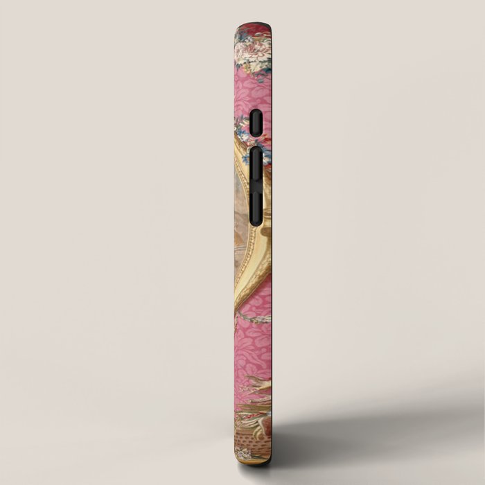 Romantic Venus French Louis XIV Tapestry by Francois Boucher iPhone Case Gallery Image 2