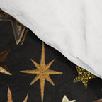 Vintage Collage Print in Black Comforter Gallery Image 4