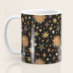 Vintage Collage Print in Black Coffee Mug Gallery Image 3