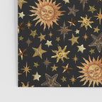 Vintage Collage Print in Black Poster Gallery Image 3