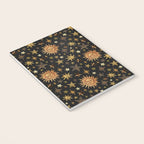 Vintage Collage Print in Black Notebook Gallery Image 3