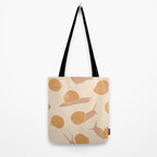 Retro Snail Pattern Tote Bag Gallery Image 2