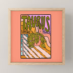 Taurus Plant Mini Art Print Gallery Image 1