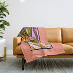 Taurus Plant Throw Blanket Gallery Image 1