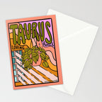 Taurus Plant Stationery Card Gallery Image 2