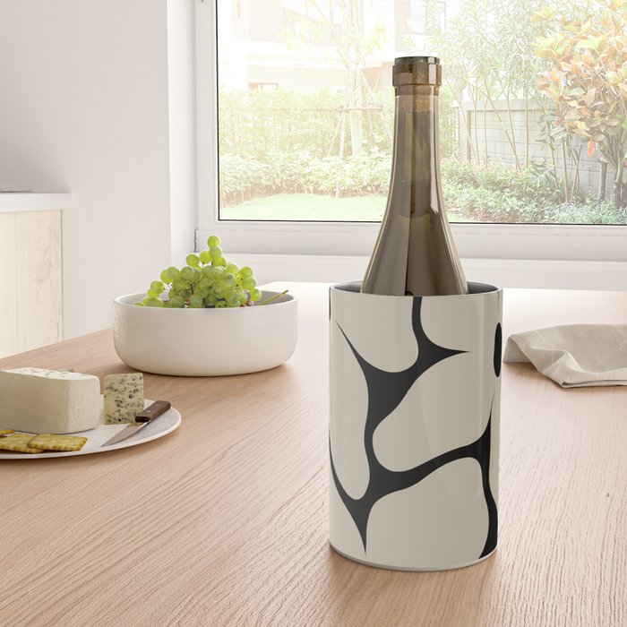 Vanilla Flower black Wine Chiller Gallery Image 4