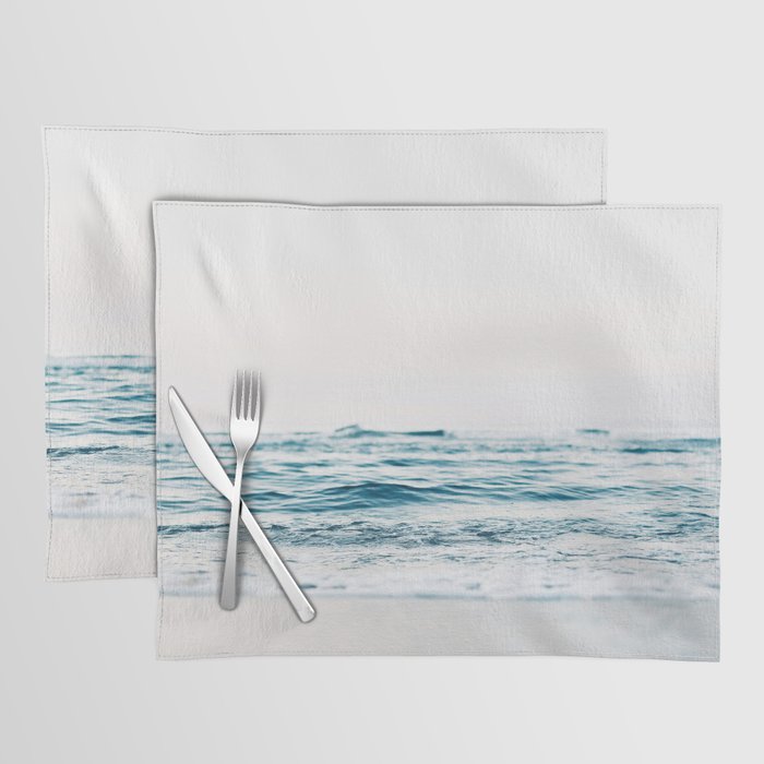 Blue Ocean Waves  Placemat Gallery Image 1