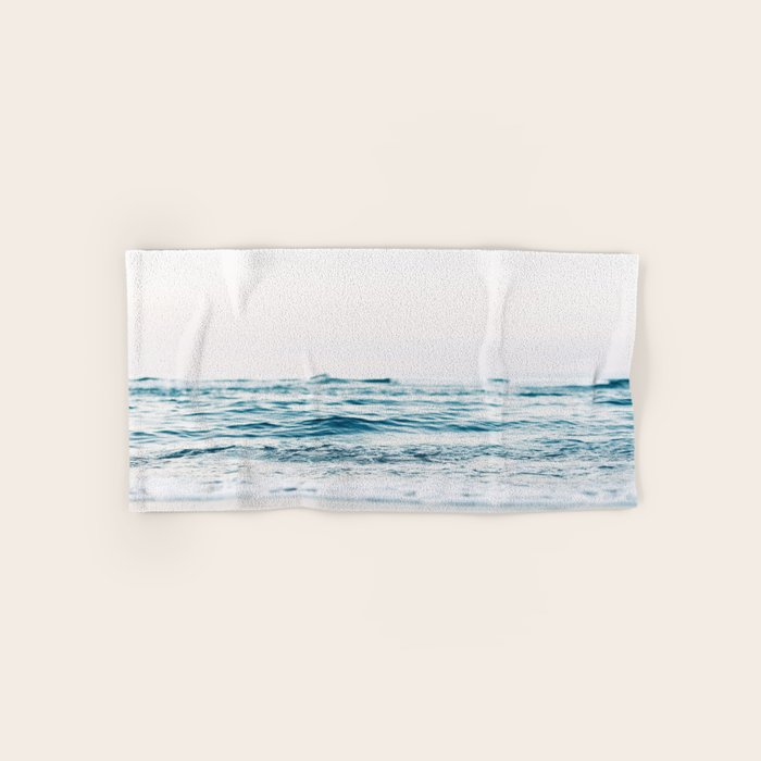Blue Ocean Waves  Bath Towel Gallery Image 1