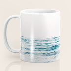Blue Ocean Waves  Coffee Mug Gallery Image 3
