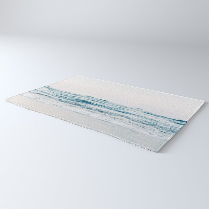 Blue Ocean Waves  Rug Gallery Image 3