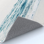 Blue Ocean Waves  Rug Gallery Image 4