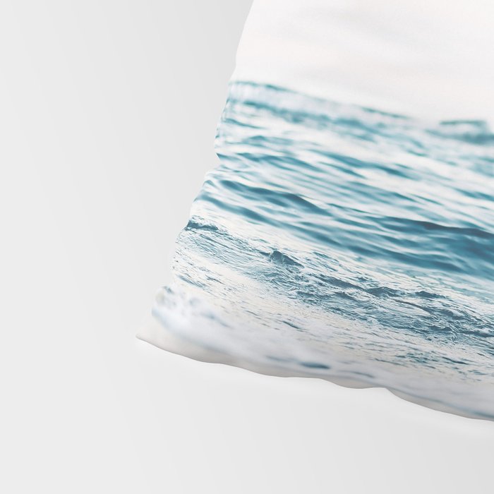 Blue Ocean Waves  Pillow Sham Gallery Image 4