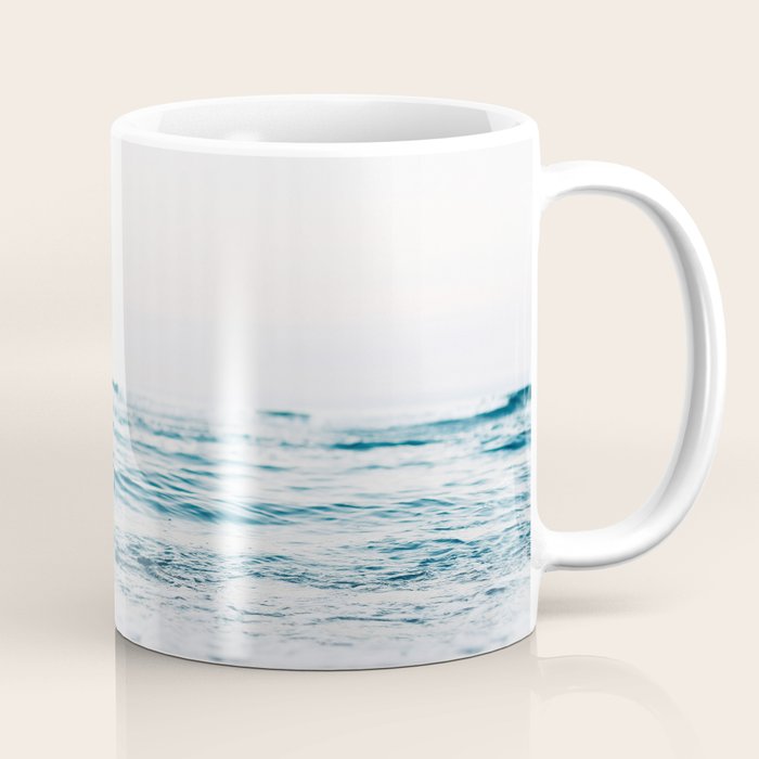 Blue Ocean Waves  Coffee Mug Gallery Image 1