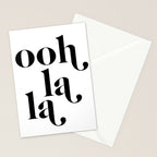 ooh la la Stationery Card Gallery Image 2